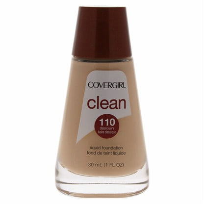 COVERGIRL Clean Makeup Liquid Foundation - 110 Classic Ivory