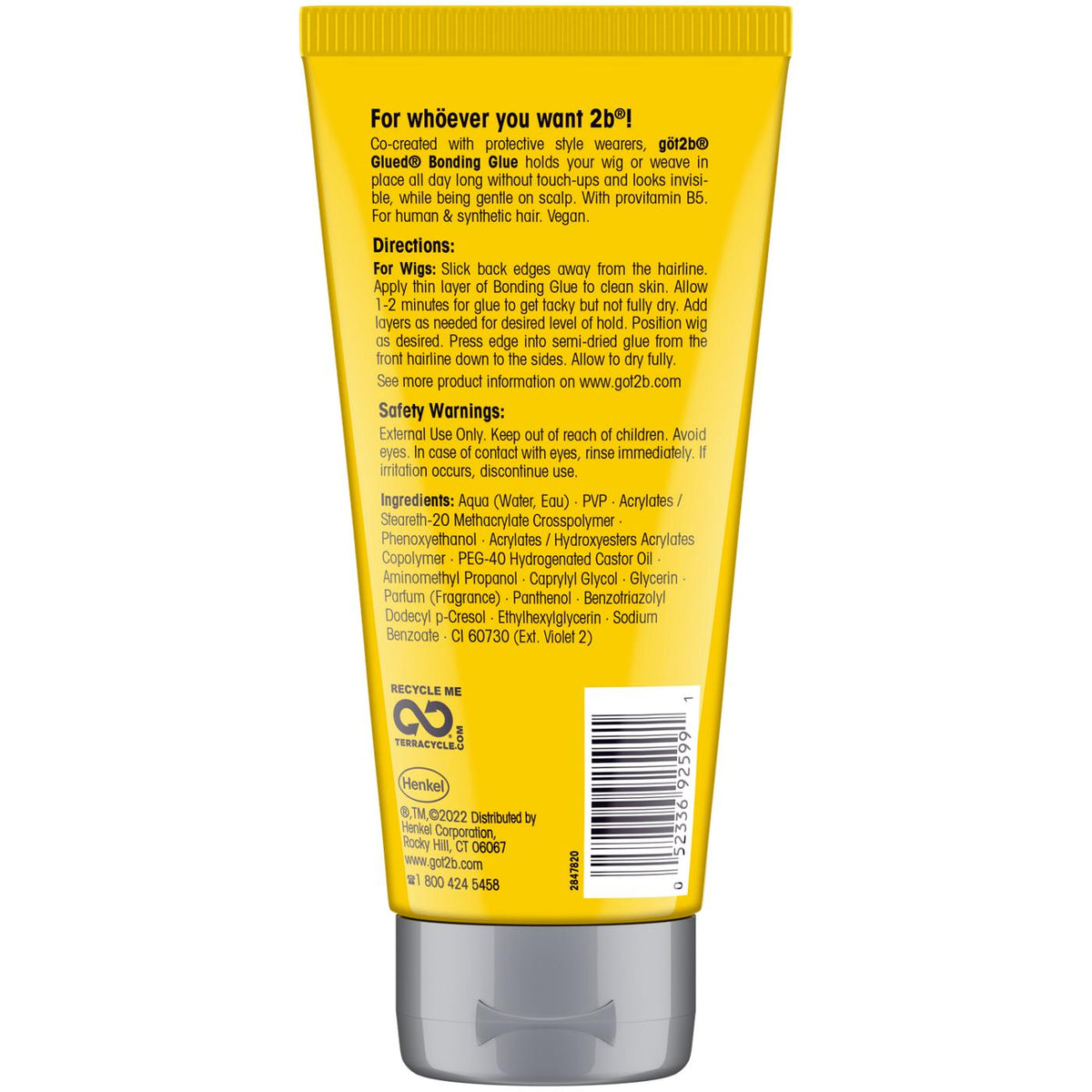 Got 2B Glued Bonding Glue 6oz .