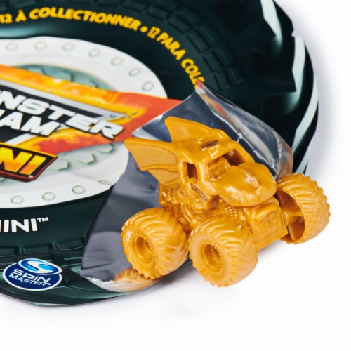 Monster Jam Official Mini Gold Dragon Mystery Collectible Monster Truck - 24 Pack, Assorted