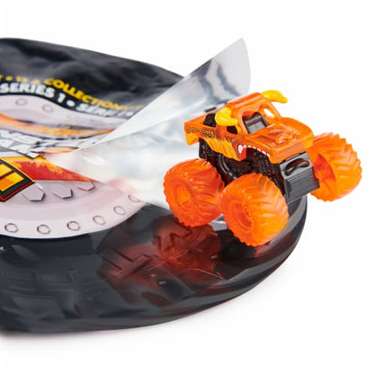 Monster Jam Official Mini Gold Dragon Mystery Collectible Monster Truck - 24 Pack, Assorted