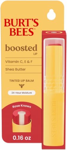 Burt's Bees Tinted Boosted Balm - Rose Knows