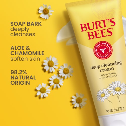 Burt's Bees Soap Bark & Chamomile Deep Cleansing Cream