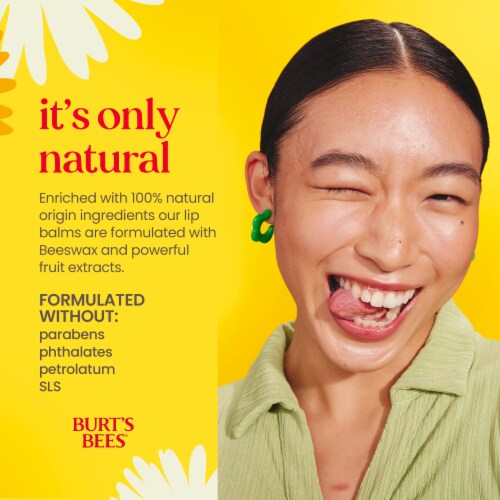 Burt's Bees Moisturizing Lip Balm - Vanilla Bean, Carded