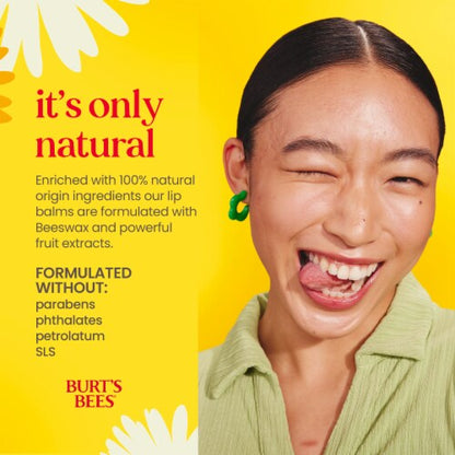 Burt's Bees Moisturizing Lip Balm - Vanilla Bean, Carded