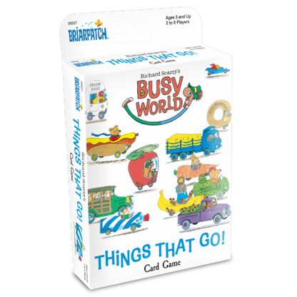 BRIARPATCH Richard Scarry's Busy World Things That Go Card Game