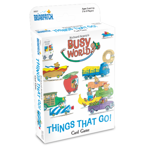 BRIARPATCH Richard Scarry's Busy World Things That Go Card Game