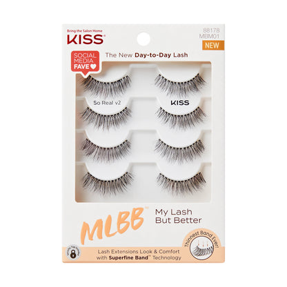 Kiss My Lash But Better Multi- Pack So Real 4-Pair