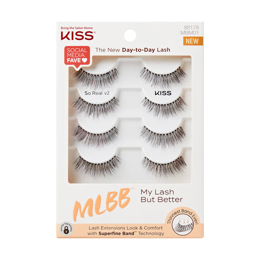 Kiss My Lash But Better Multi- Pack So Real 4-Pair