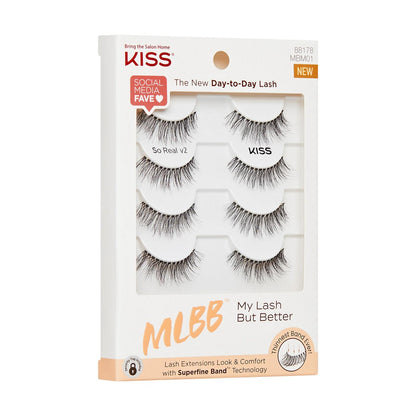Kiss My Lash But Better Multi- Pack So Real 4-Pair