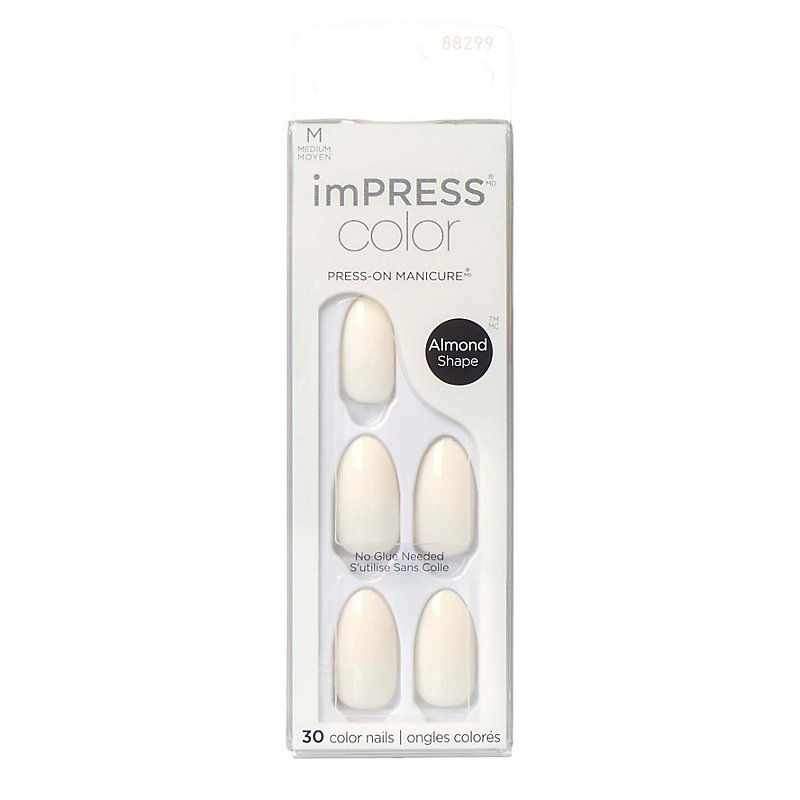 KISS imPRESS Color Press-On Fake Nails - Ballroom