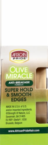 African Pride Olive Miracle Silky Smooth Edges, 2.5 oz