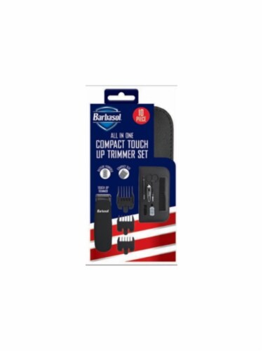 Barbasol Trimmer Touch-Up Compact Battery Power 4 Piece