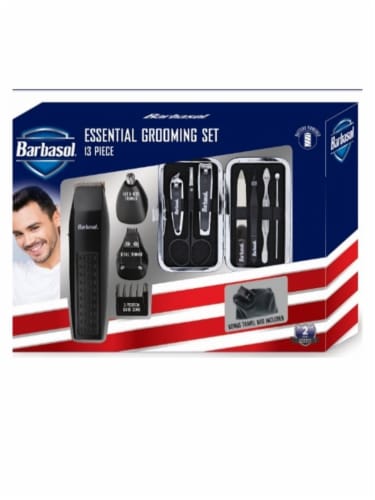 Barbasol Essential Grooming Set 10 Piece
