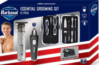 Barbasol Essential Grooming Set 10 Piece