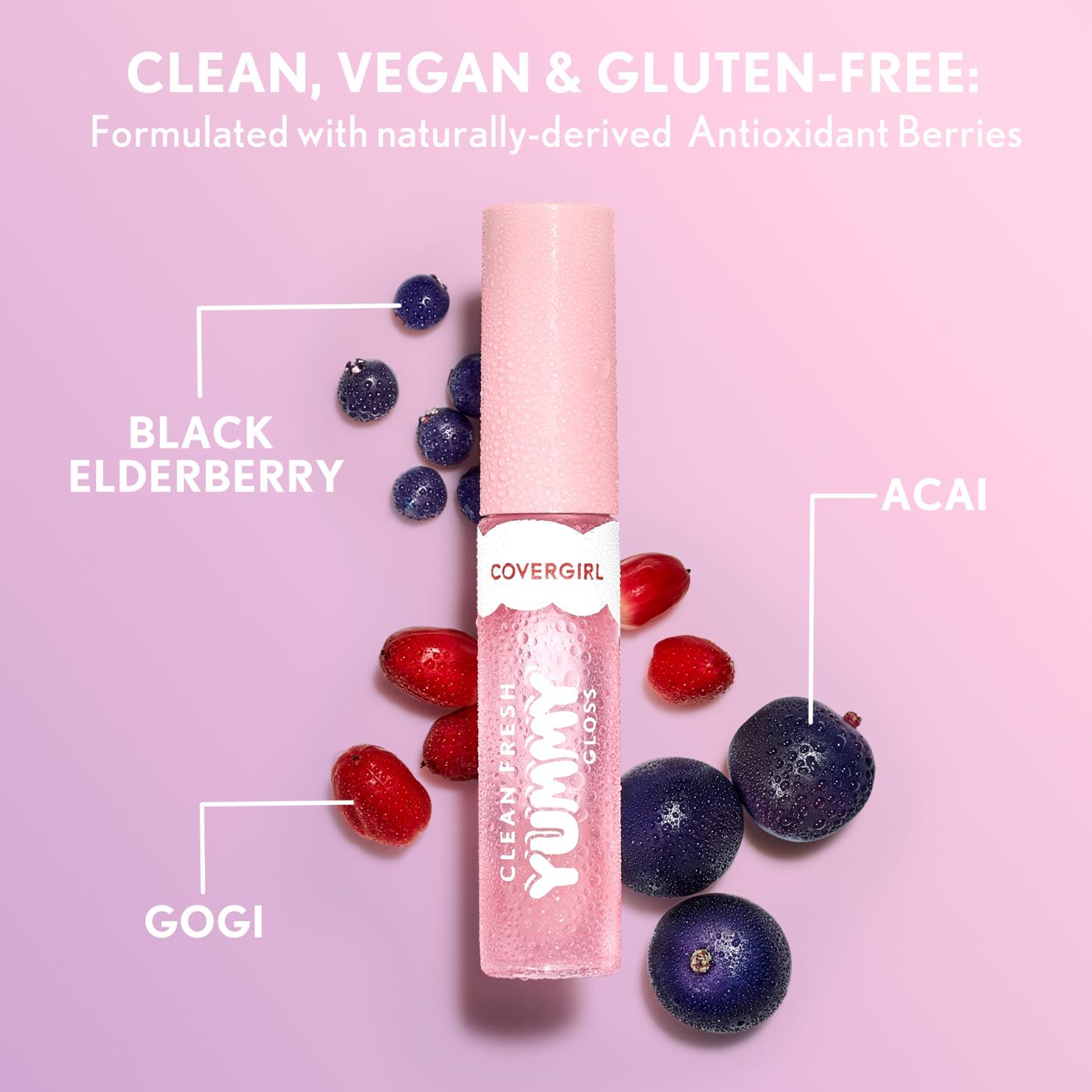 COVERGIRL Clean Fresh Yummy Lip Gloss - 400 Glamingo Pink