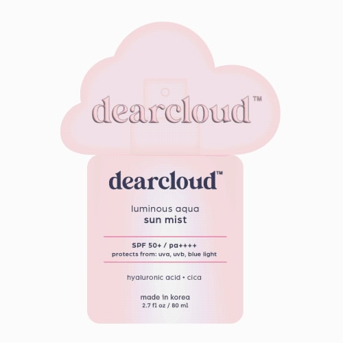 dearcloud Luminous Aqua Sun Mist, SPF 30