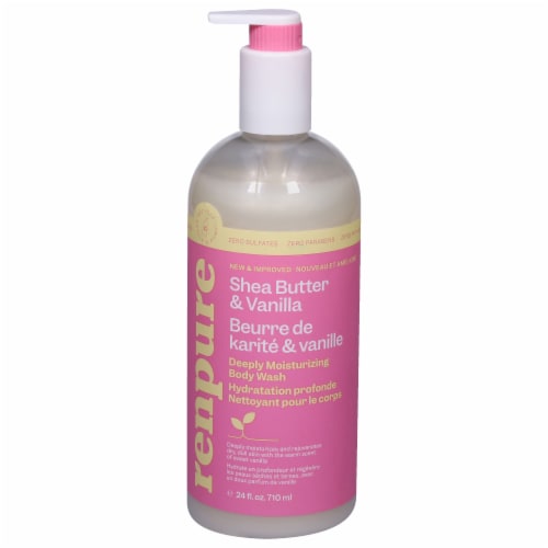 Renpure Body Wash Shea Butter And Vanilla Hydrating 24oz