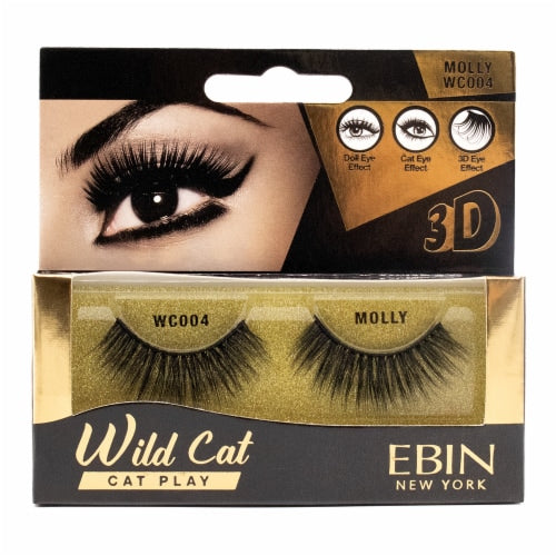 EBIN NEW YORK Cattitude Wild Cat 3D Lashes - Molly