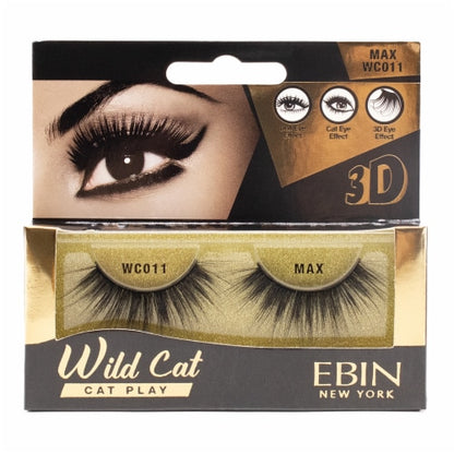 EBIN NEW YORK Wild Cat 3D Lashes - Max