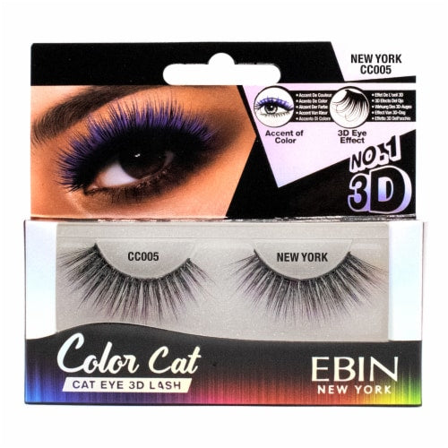 EBIN NEW YORK Cattitude Sexy Cat False 3D Eyelashes - Pisces