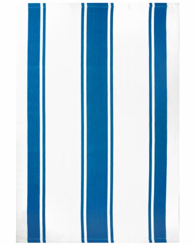 MUkitchen 100% Classic Stripe Towel - Daffodil, 20"x30"