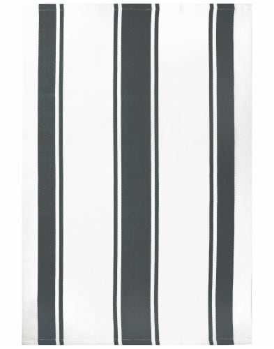 MUkitchen 100% Classic Stripe Towel - Surf, 20"x30"