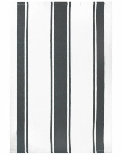 MUkitchen 100% Classic Stripe Towel - Daffodil, 20"x30"