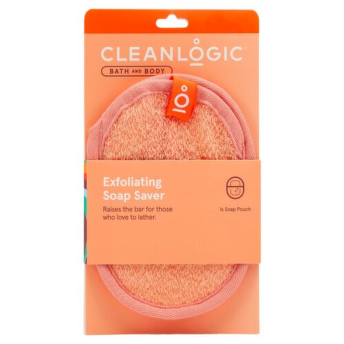 Clean Logic Bath & Body Exfoliating Soap Saver