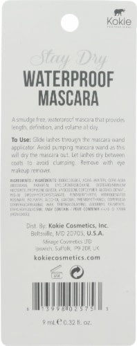 Kokie Stay Dry Waterproof Mascara Black