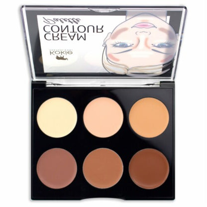 Kokie Cream Contour Palette Light/Medium