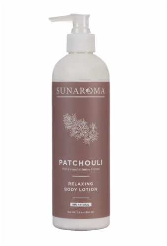 Sunaroma Lotion Patchouli 11.5oz Pump (Relaxing)