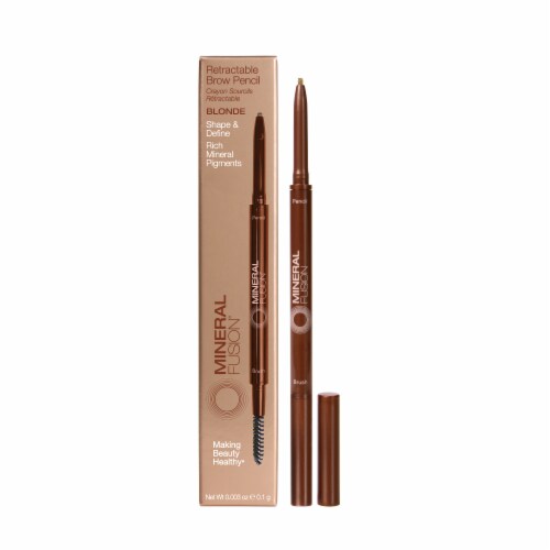 Mineral Fusion Rose Gold Retractable Brow Pencil - Blonde