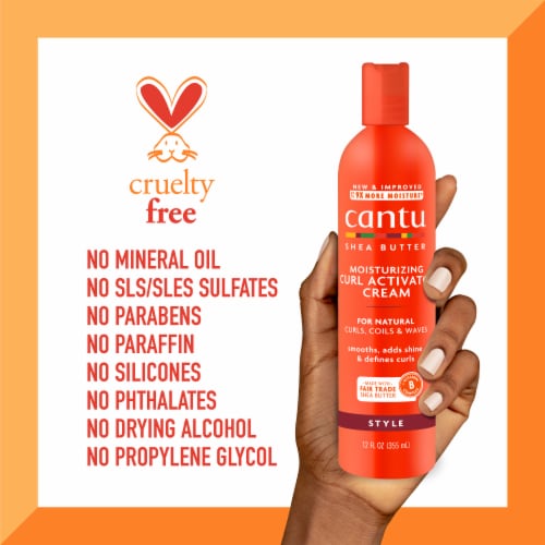 Cantu Shea Butter Moisturizing Curl Activator Cream 12oz
