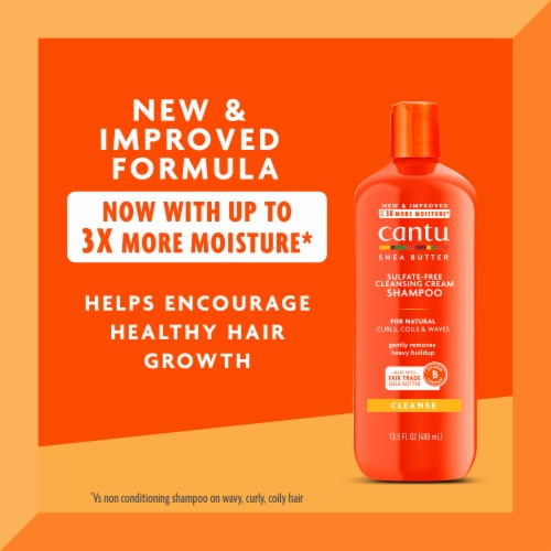 Cantu Shea Butter Shampoo Cleansing Cream 3oz (12in)