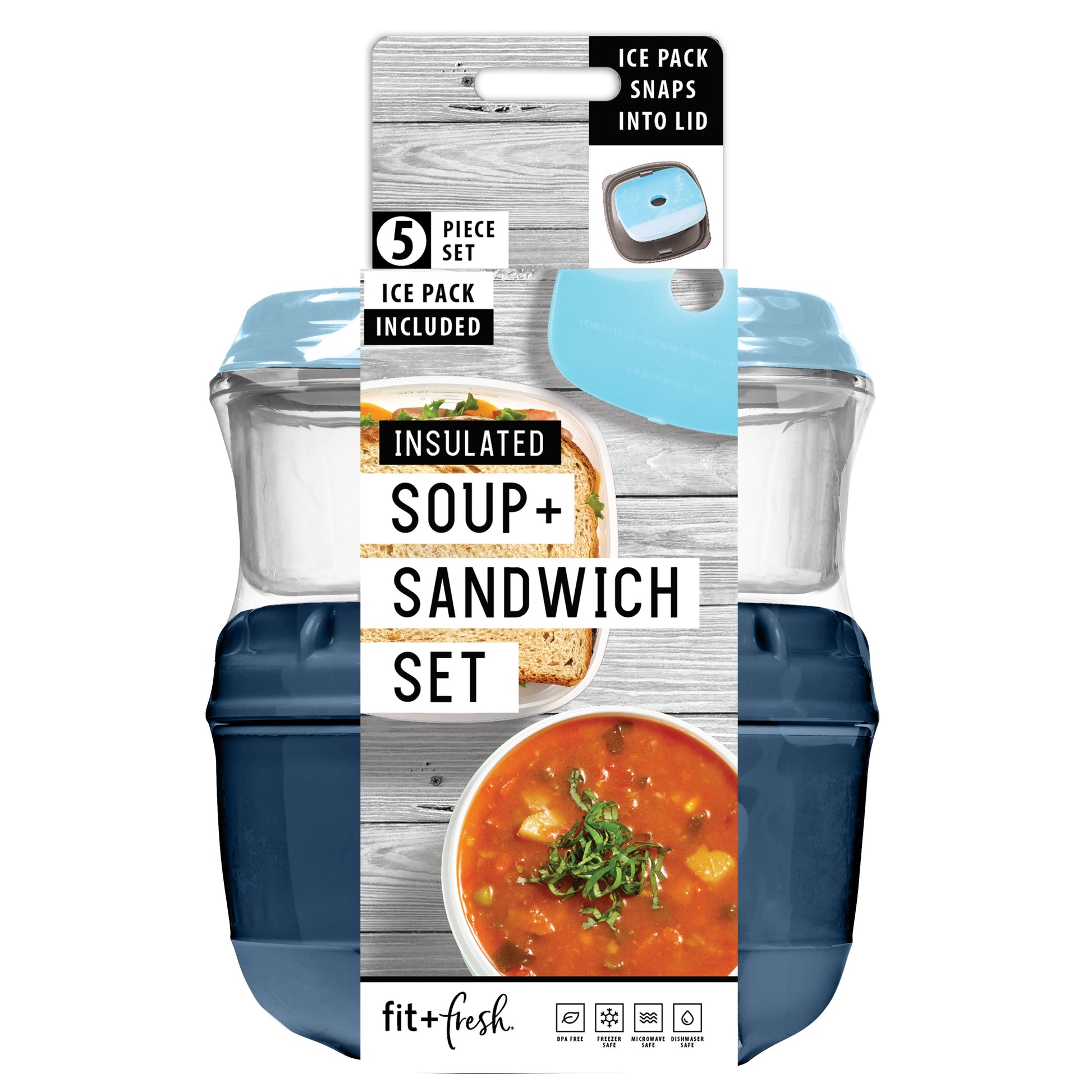 FIT & FRESH SOUP SANDWICH SET