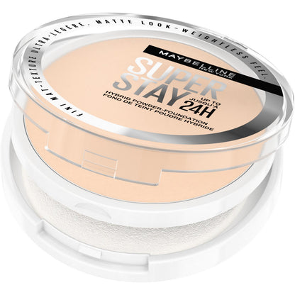 MAYBELLINE New York Super Stay Up To 24Hr Hybrid Powder-Foundation, 120, 0.21 oz