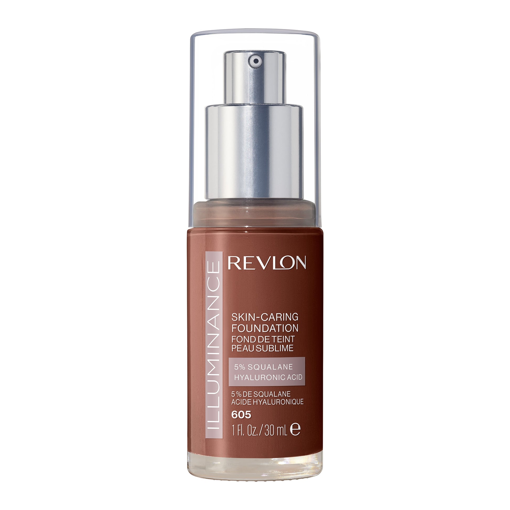 REVLON Illuminance Skin-Caring Foundation - 605 Rich Mahogany