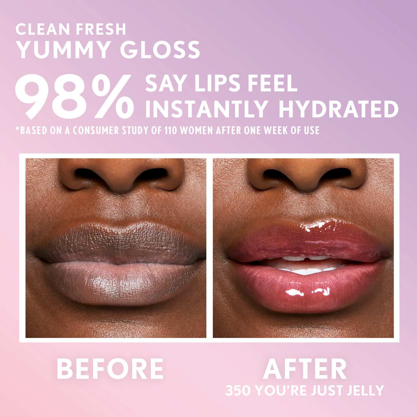 COVERGIRL Clean Fresh Yummy Lip Gloss - 350 You're Just Jelly