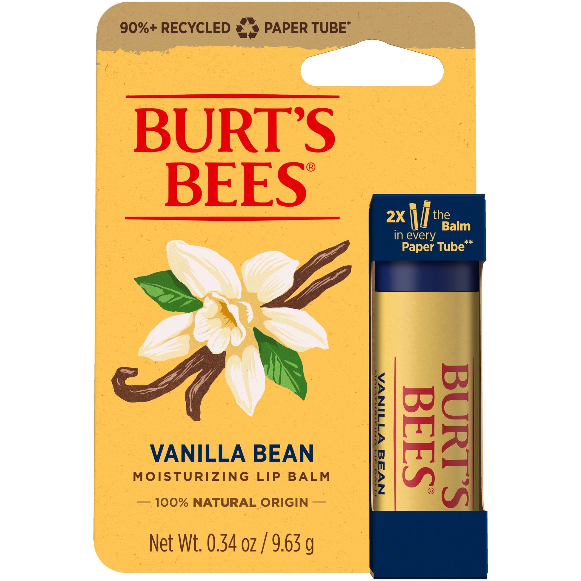 Burt's Bees Moisturizing Lip Balm - Vanilla Bean
