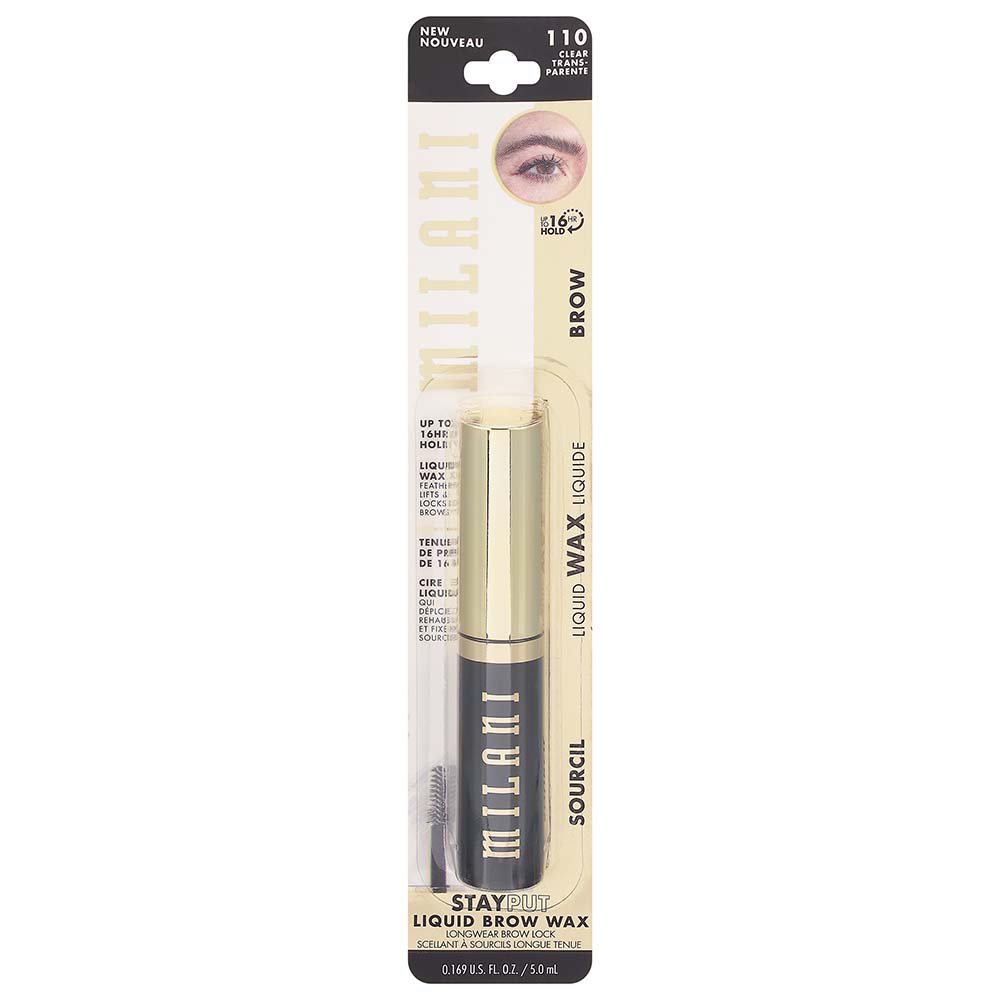 STAY PUT LIQUID BROW WAX CLEAR