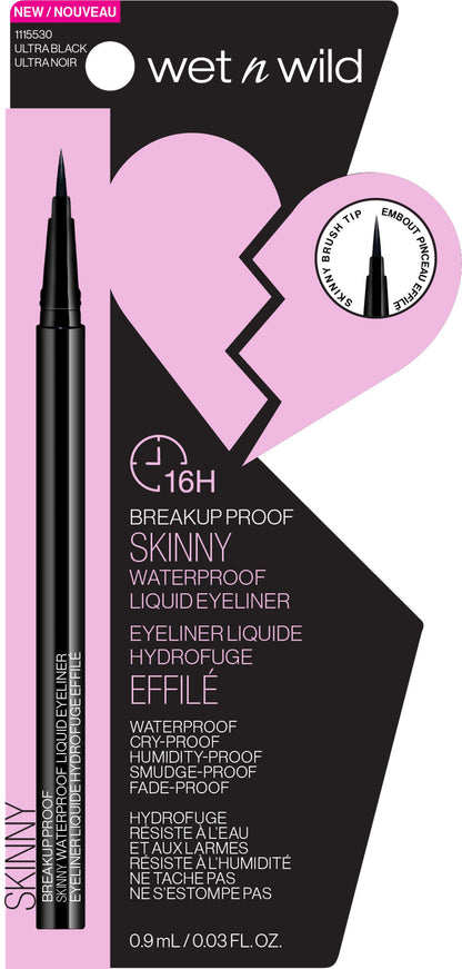 Breakup Proof Waterproof Skinny Eyeliner - Black