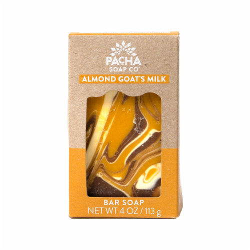 PACHA BAR SOAP ALMND GOAT MILK