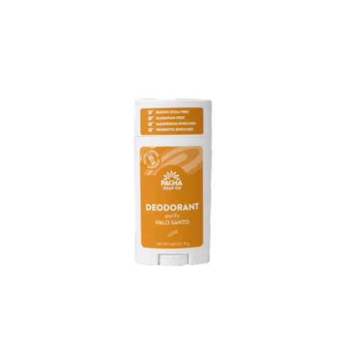 PACHA SOAP CO DEODORANT, PALO SANTO 2.65 OZ