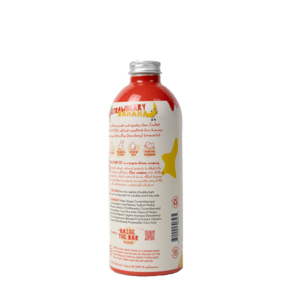 Pacha Soap Co BUBBLE BATH, STRAWBERRY BANANA
