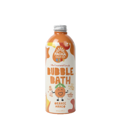 Pacha Soap Co BUBBLE BATH, ORANGE MANGO