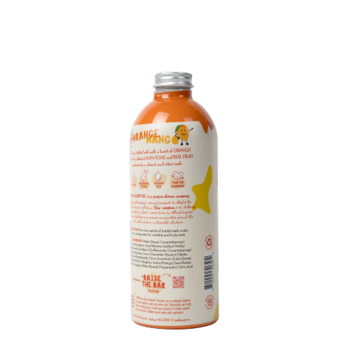 Pacha Soap Co BUBBLE BATH, ORANGE MANGO