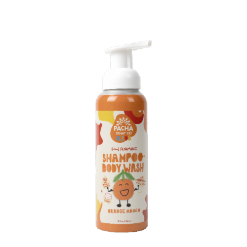 Pacha Soap Co FOAMING 2 IN 1, ORANGE MANGO