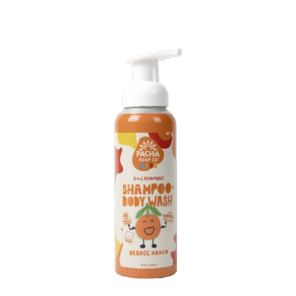 Pacha Soap Co FOAMING 2 IN 1, ORANGE MANGO