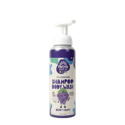 Pacha Soap Co FOAMING 2 IN 1, BERRY GRAPE