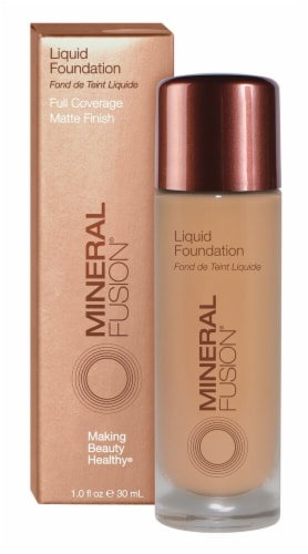 Mineral Fusion Liquid Foundation - Warm 6, Warm Honey